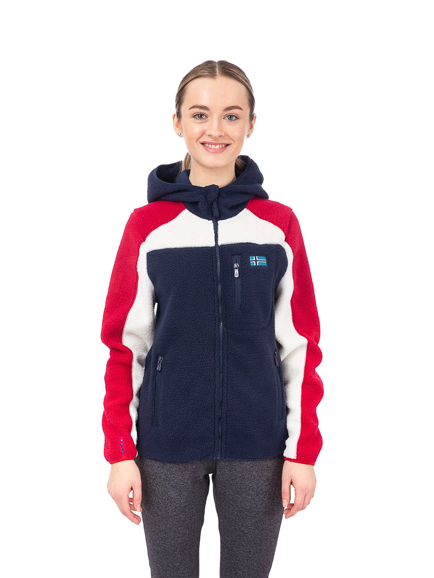 

Толстовка женская Scuola Nautica Italiana 119904 синяя XL, Синий, 119904
