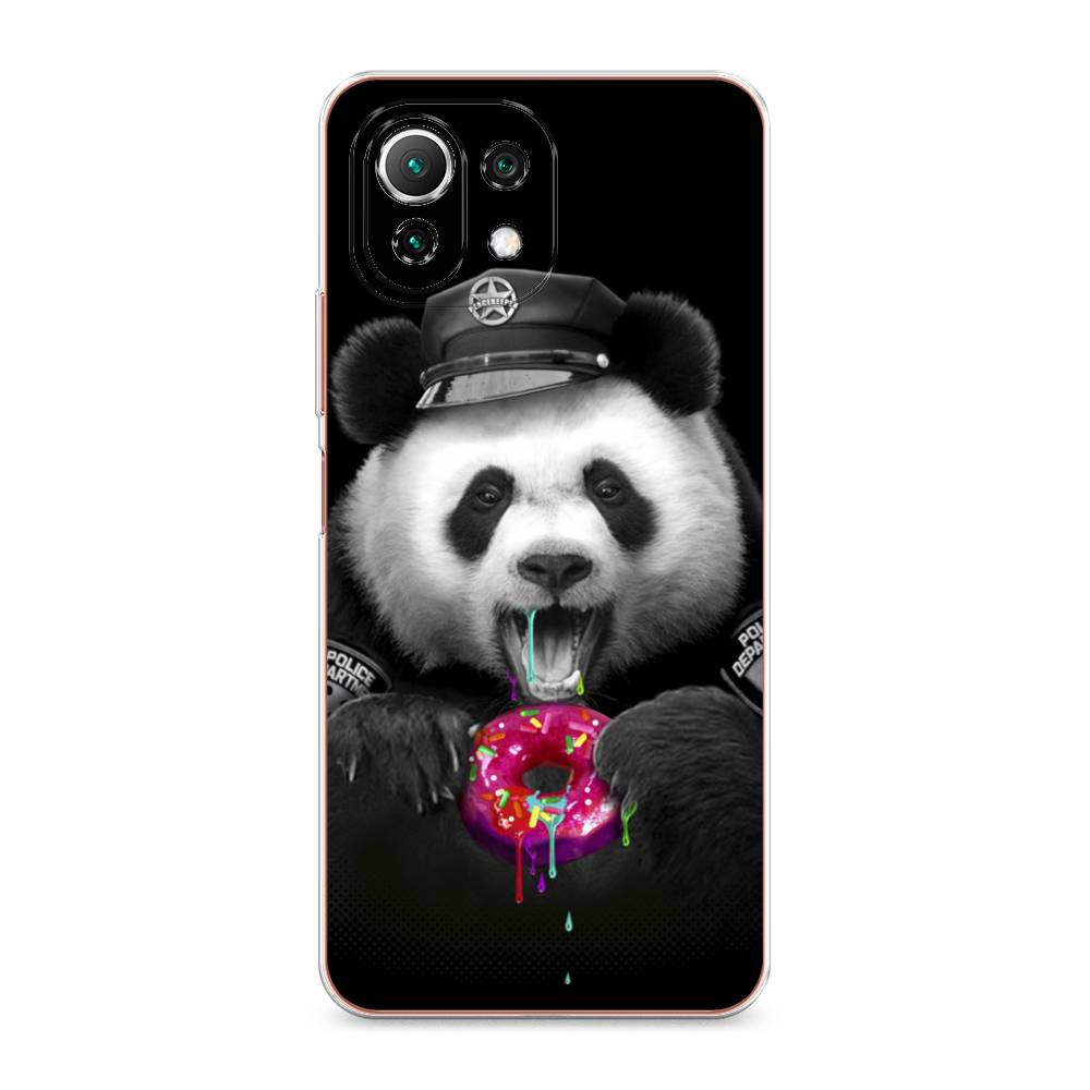 

Чехол Awog на Xiaomi Mi 11 Lite/5G NE "Панда police", Разноцветный, 311750-2