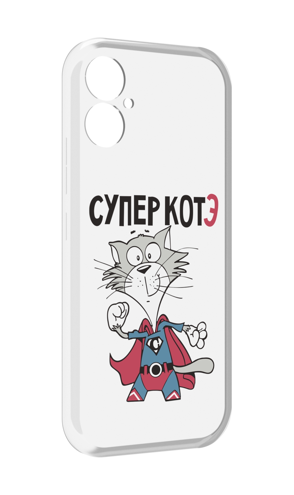 

Чехол MyPads супер-котэ для Tecno Spark 9 Pro \ Spark 9T, Прозрачный, Tocco