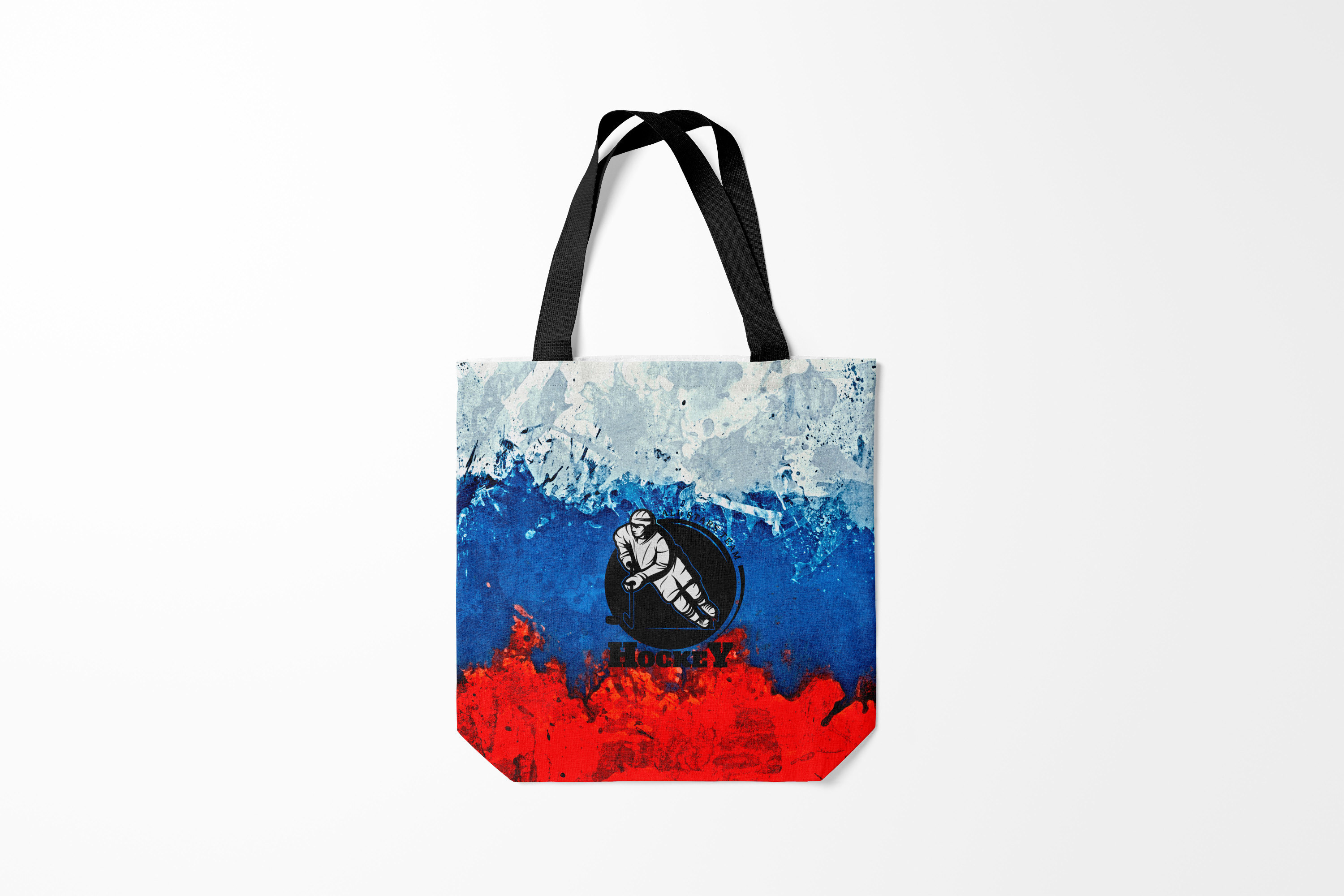 

Сумка шoппер унисекс Burnettie Флаг России Russia Sport, белый; красный, Флаг России Russia Sport