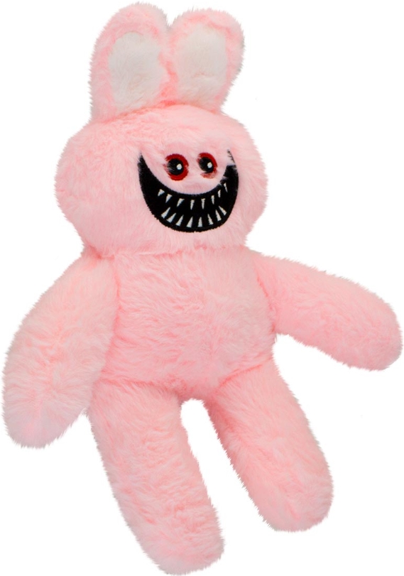 фото Мягкая игрушка huggy wuggy мистер хоппс розовая 30 см kids choice