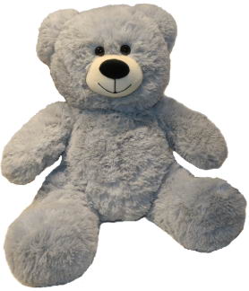 Мягкая игрушка Fixsitoysi Медведь Мартин серый 65 см мягкая игрушка fixsitoysi заяц тоша 28 см