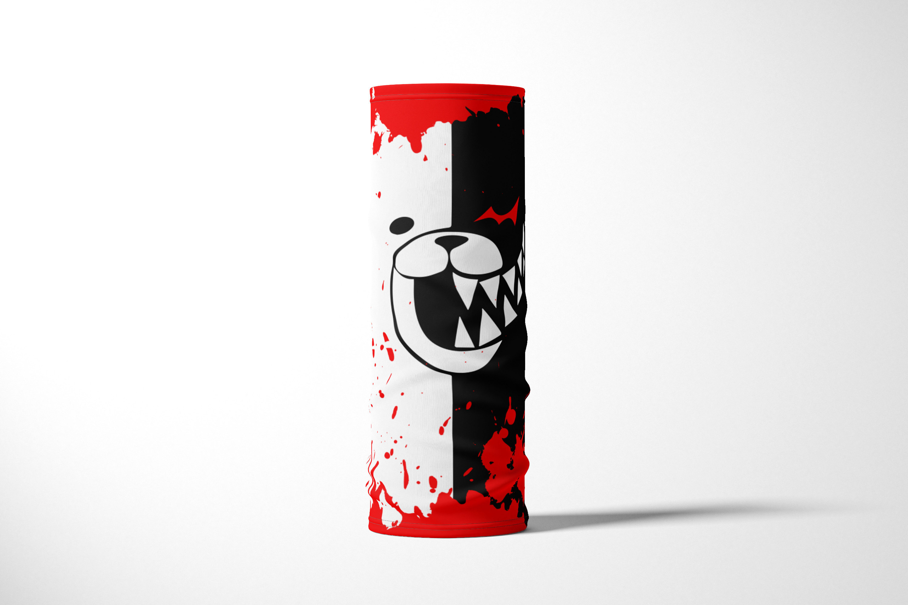 

Бандана / Бафф / Снуд-трансформер / Аниме / MONOKUMA Blood, Черный;белый;красный, BBuffVM_VM1701831