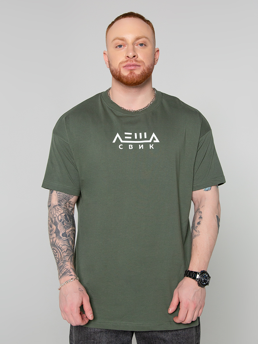 

Футболка мужская 84904 ТВОЕ хаки XL, 84904