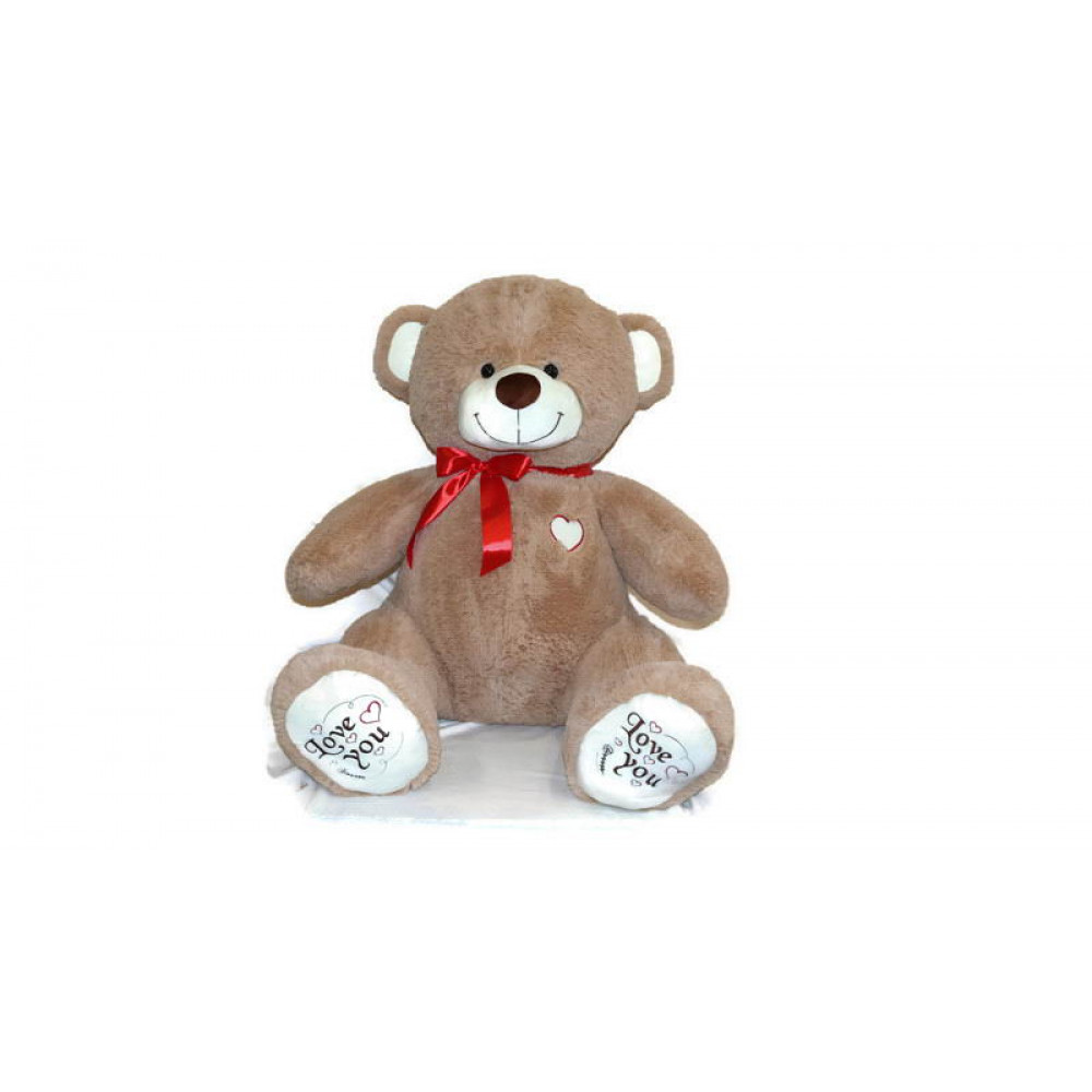 Мягкая игрушка Fixsitoysi Медведь Билли коричневый 110 см мягкая игрушка fixsitoysi медведь билли коричневый 110 см