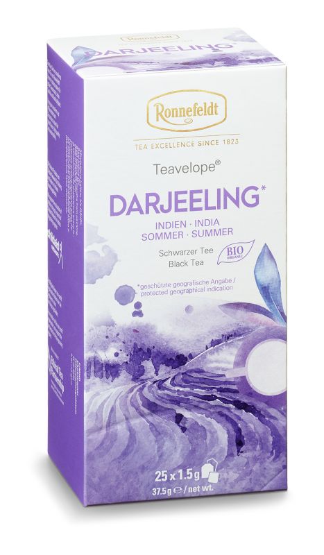 Чай черный Ronnefeldt Teavelope Darjeeling(Дарджилинг) 2 пачки по 25 пакетиков