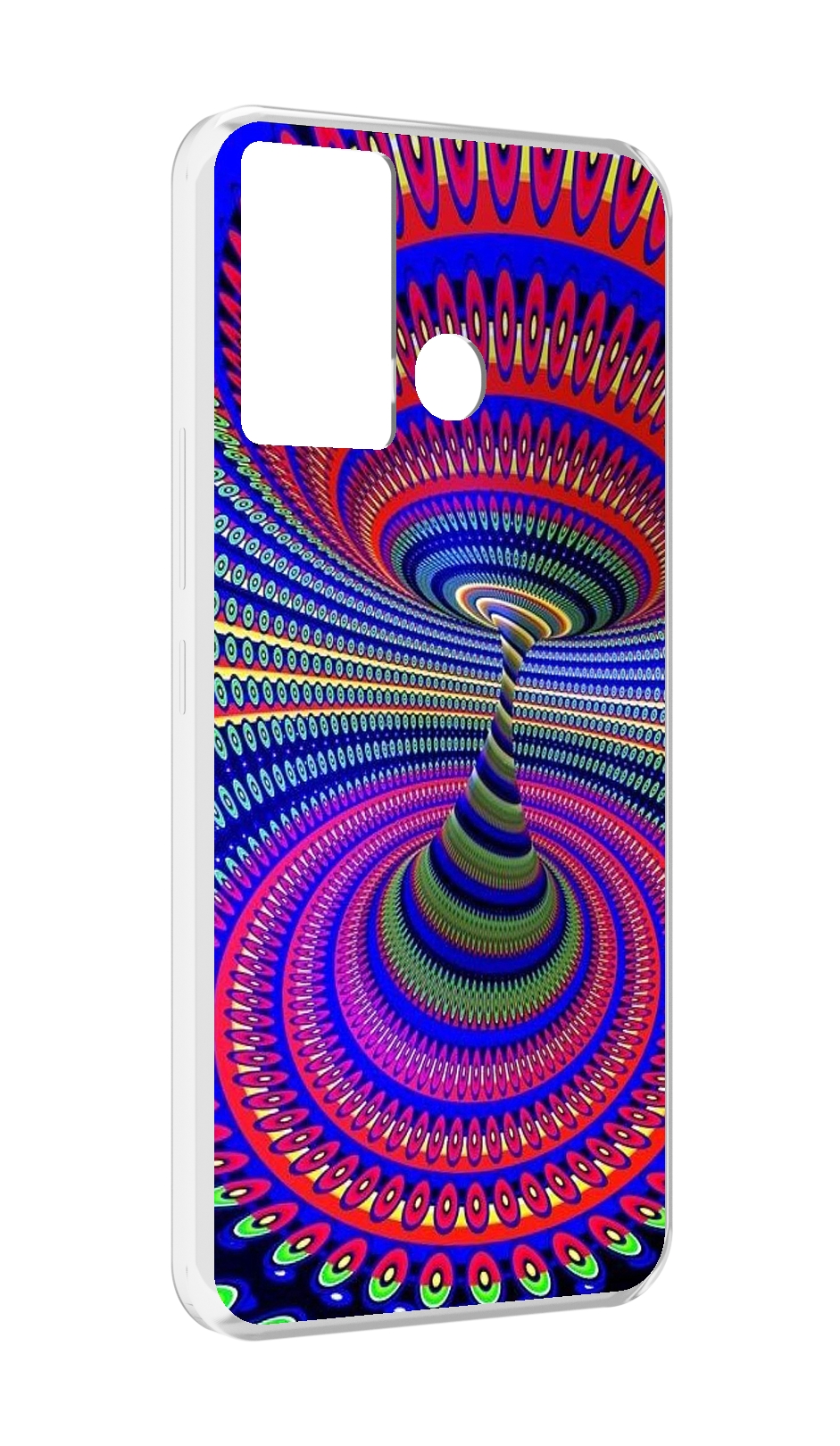 

Чехол MyPads оптическая иллюзия для Infinix Hot 12 Play, Прозрачный, Tocco