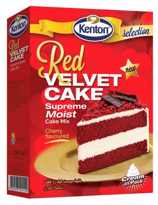 

Смесь для выпечки Kenton Торт Красный бархат 580 г