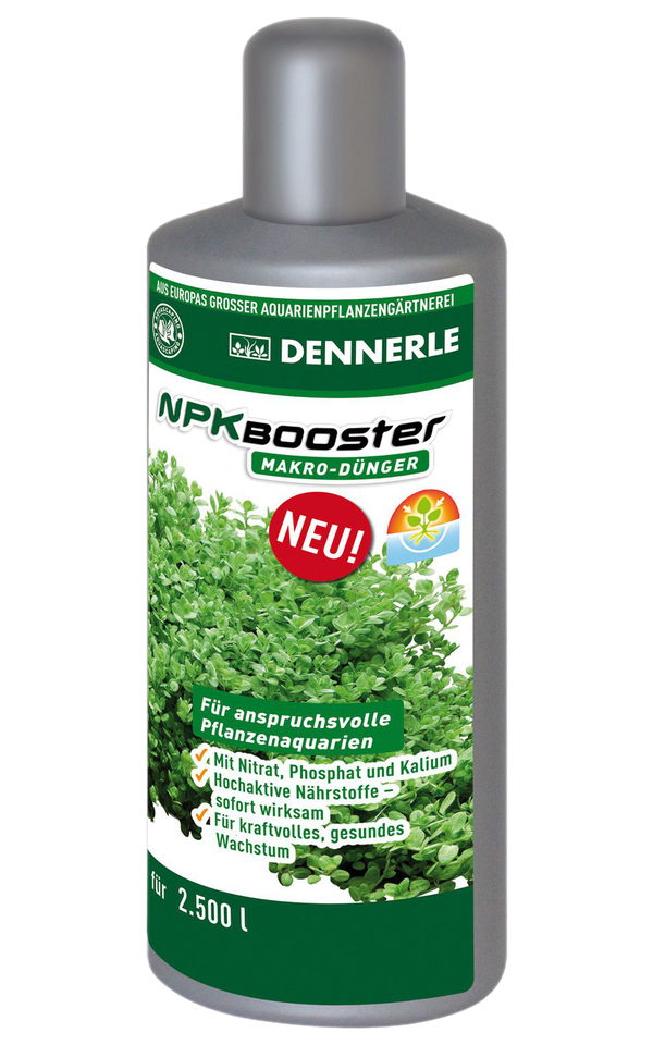

Комплексное удобрение для растений Dennerle NPK Booster, 2 шт по 100 мл