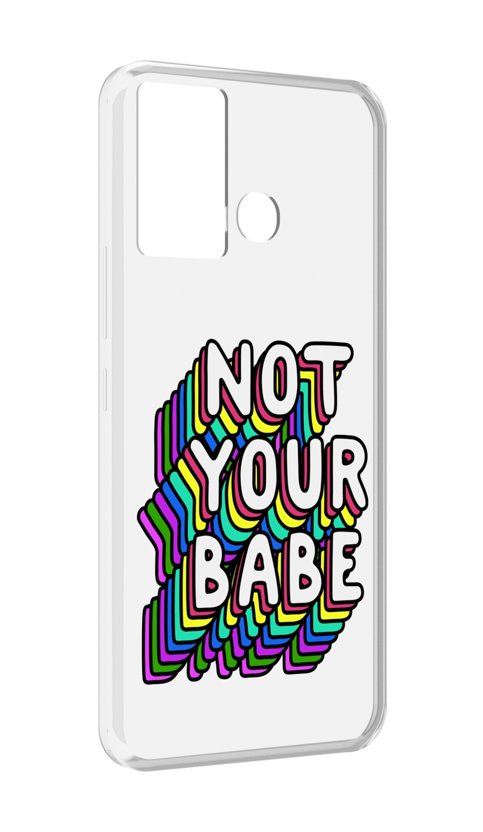

Чехол MyPads не-твоя-девочка для Infinix Hot 12 Play, Прозрачный, Tocco