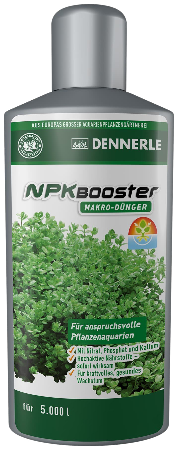 Комплексное удобрение для растений Dennerle NPK Booster, 2 шт по 500 мл