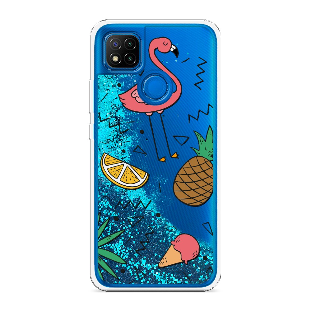 

Чехол Awog на Xiaomi Redmi 9C "Гавайский фон", Разноцветный, 39093-1