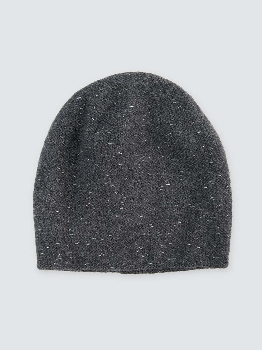 

Шапка бини женская Marmalato 798-065 серая, one size, 798-065
