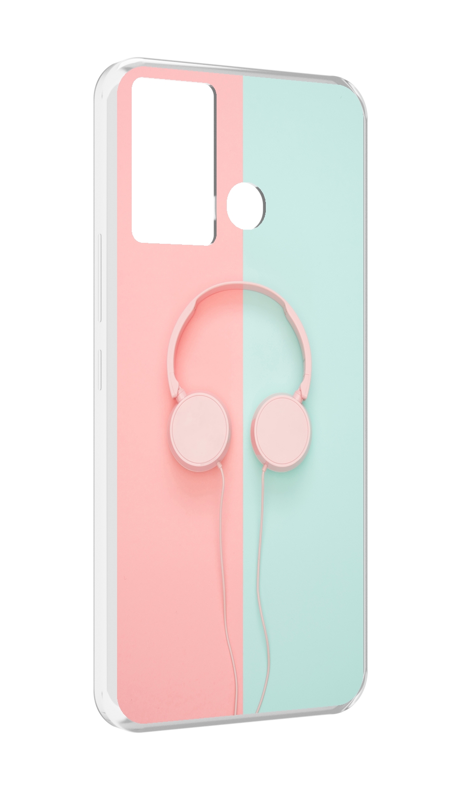 

Чехол MyPads наушники-минимализм для Infinix Hot 12 Play, Прозрачный, Tocco
