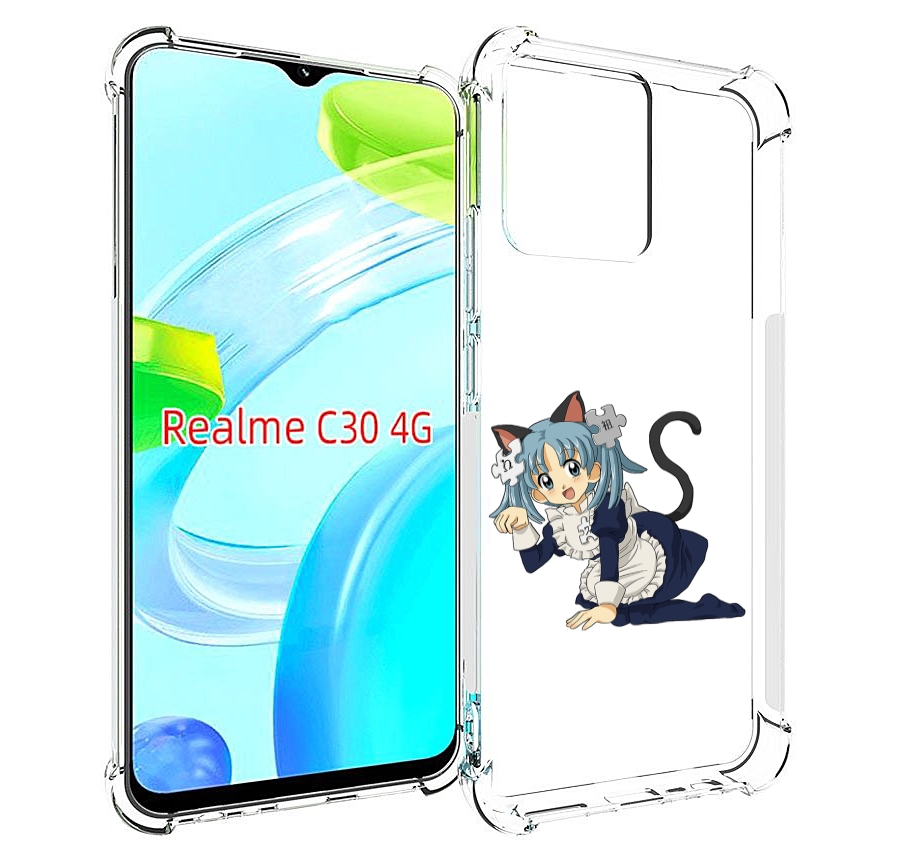 

Чехол MyPads аниме3 для Realme C30 4G / Narzo 50i Prime, Прозрачный, Tocco