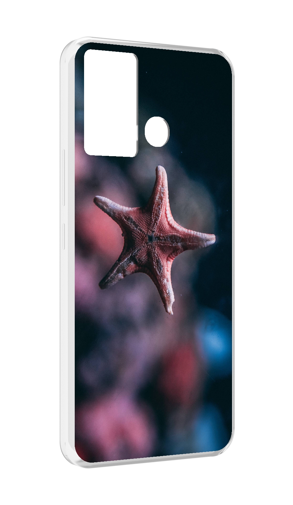 

Чехол MyPads морская-звезда---starfish для Infinix Hot 12 Play, Прозрачный, Tocco