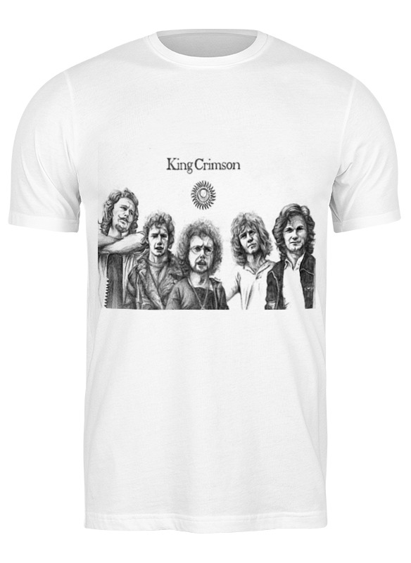 

Футболка мужская King crimson 1504173 Printio белая S, King crimson 1504173