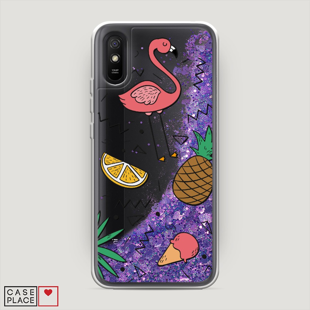 

Чехол Awog на Xiaomi Redmi 9A "Гавайский фон", Разноцветный, 38992-1