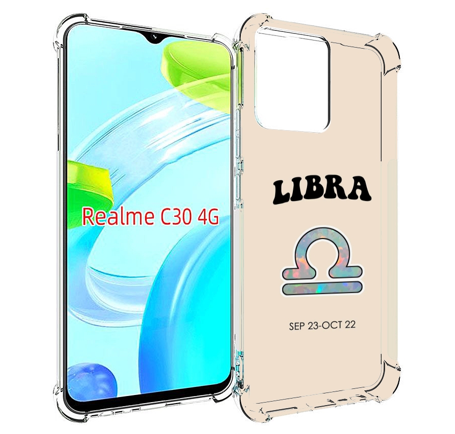 

Чехол MyPads знак-зодиака-весы-6 для Realme C30 4G / Narzo 50i Prime, Прозрачный, Tocco