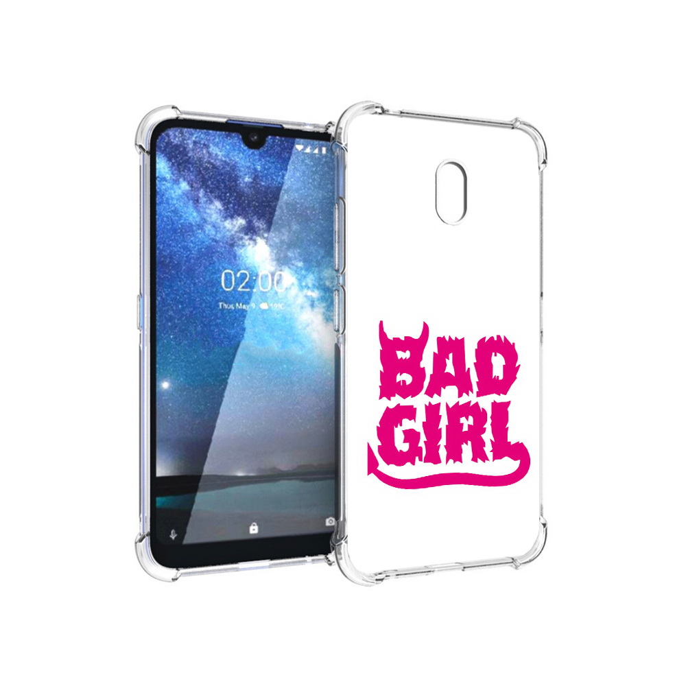 

Чехол MyPads Tocco для Nokia 2.2 плохая девочка (PT134721.103.545), Прозрачный, Tocco