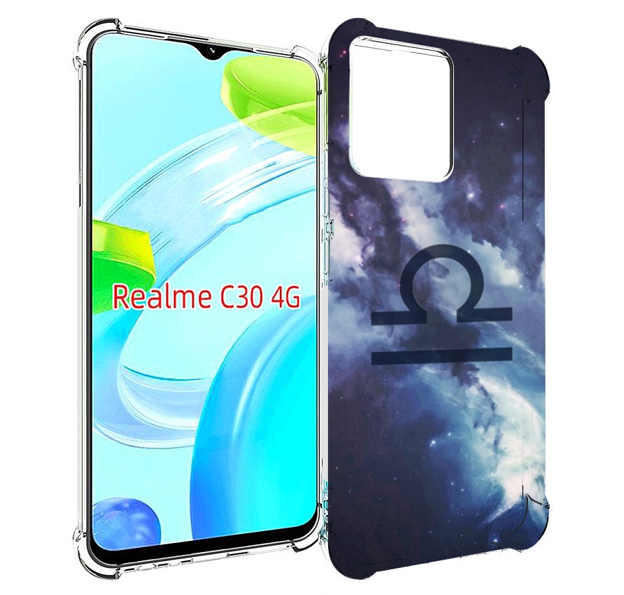 

Чехол MyPads знак зодиака весы 5 для Realme C30 4G / Narzo 50i Prime, Прозрачный, Tocco