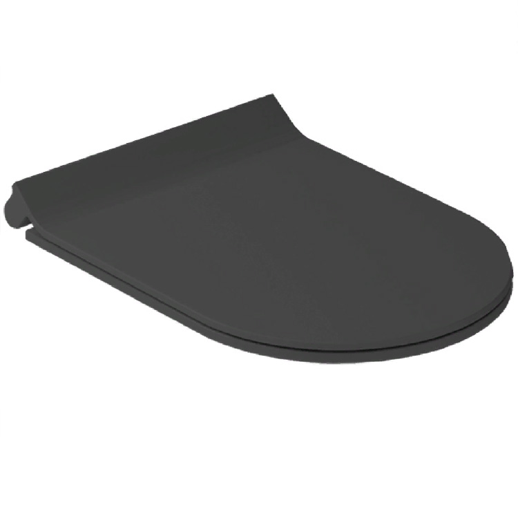 Сиденье с крышкой JAQUAR Solo цвет: черный матовый форма для запекания с крышкой тыква