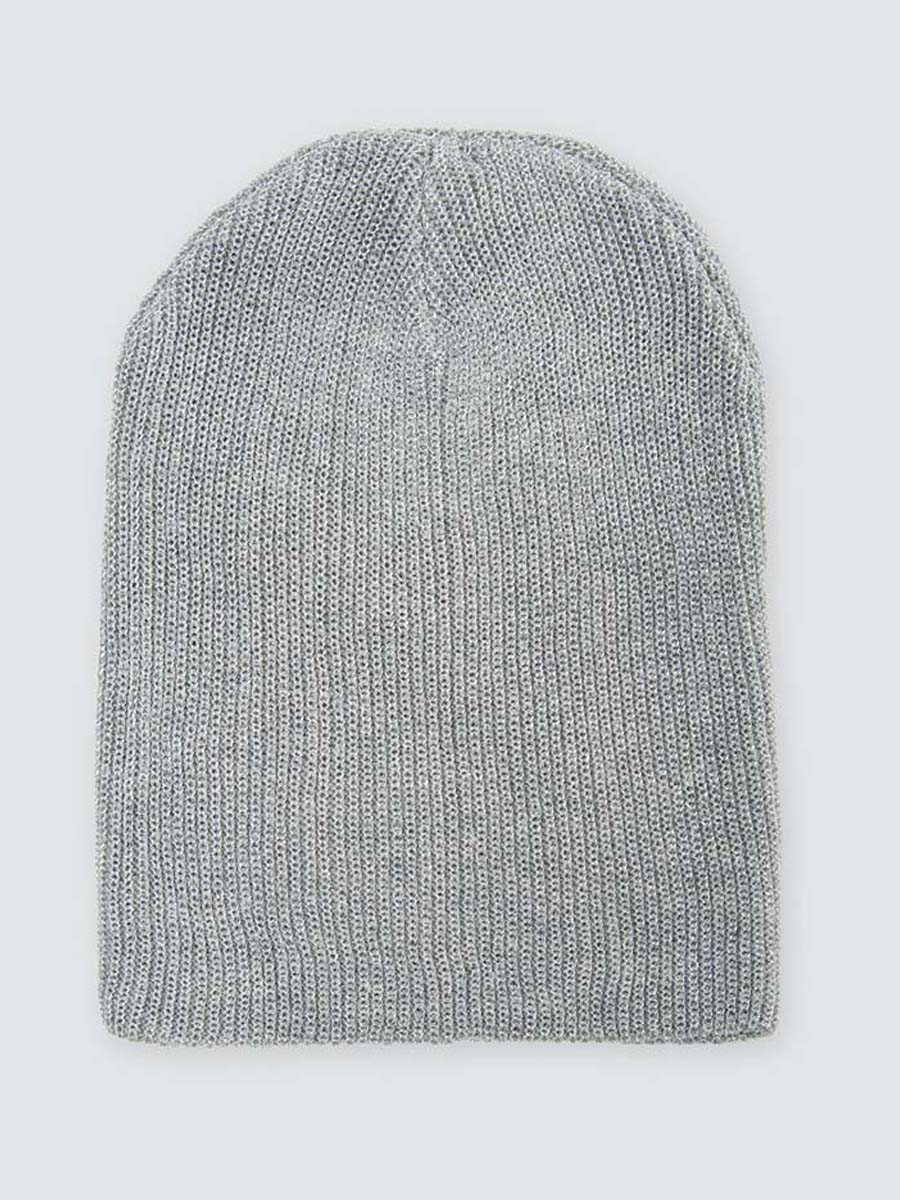 

Шапка бини женская Marmalato 751-085 серая, one size, 751-085