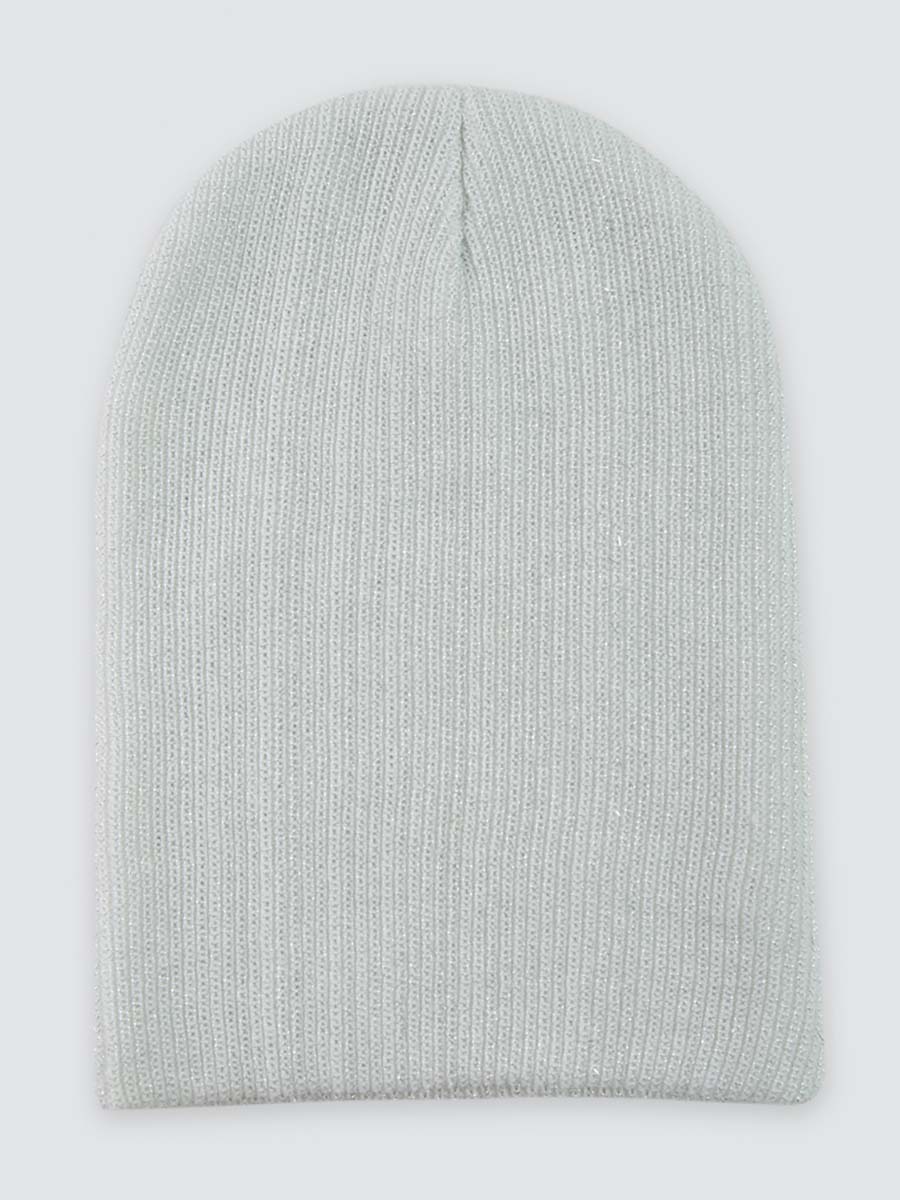 

Шапка бини женская Marmalato 751-085 белая, one size, 751-085