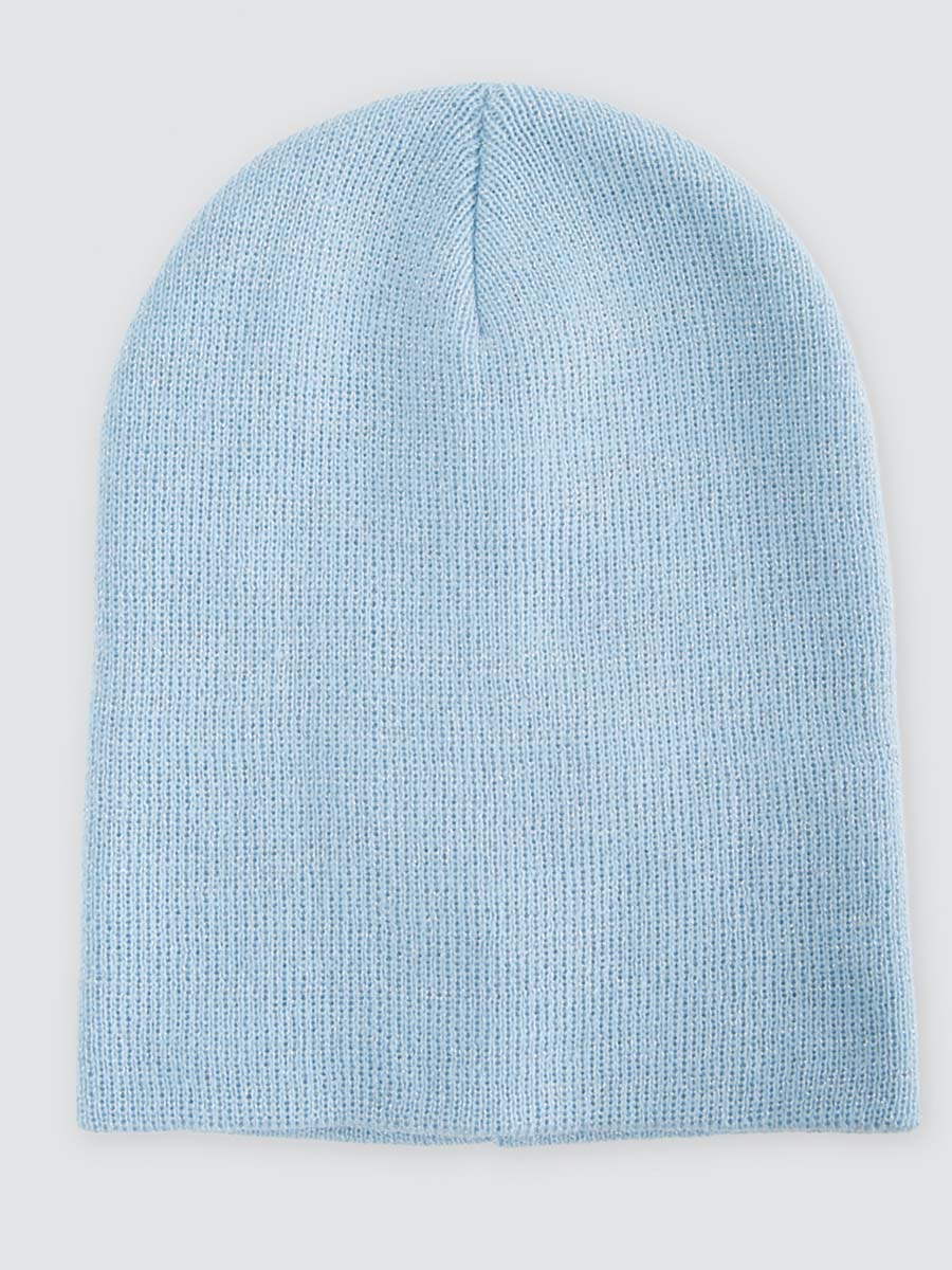 

Шапка бини женская Marmalato 751-084 голубая, one size, 751-084