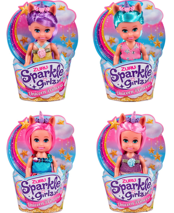 Кукла мини Принцесса Unicorn Sparkle Girlz 11 см