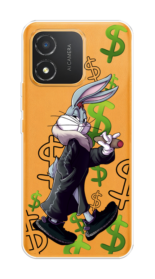 

Чехол на Honor X5 "Rich Bugs Bunny", Зеленый;черный;голубой, 6120950-6