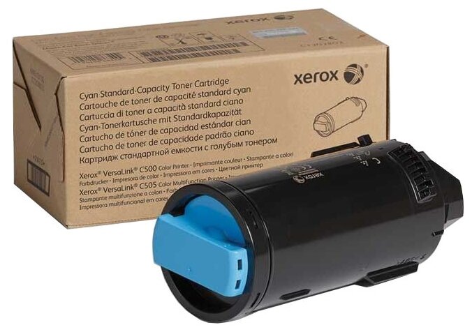 

Картридж для лазерного принтера Xerox 106R03881 Blue, оригинальный, Голубой