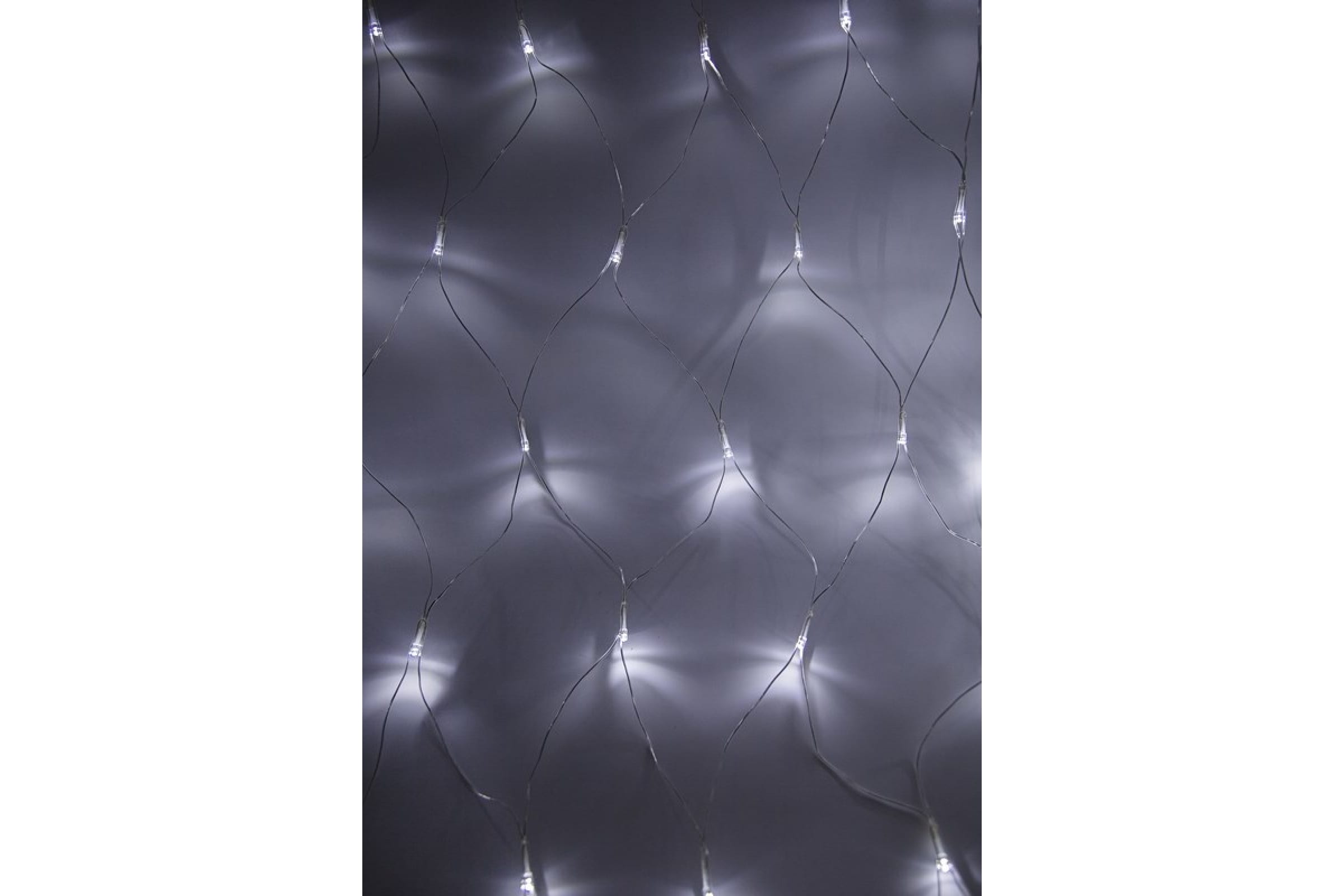 

Гирлянда Сеть 1,5х1,5м, прозрачный ПВХ, 150 LED Белые 215-125