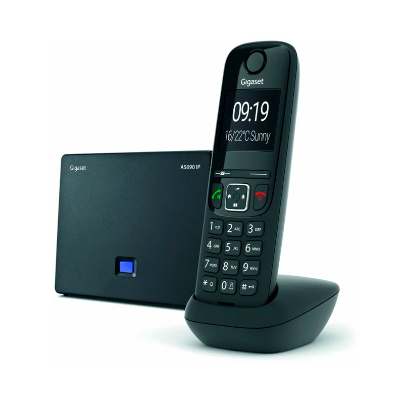 

IP-телефон Gigaset AS690IP Black (1188482-K), AS690IP