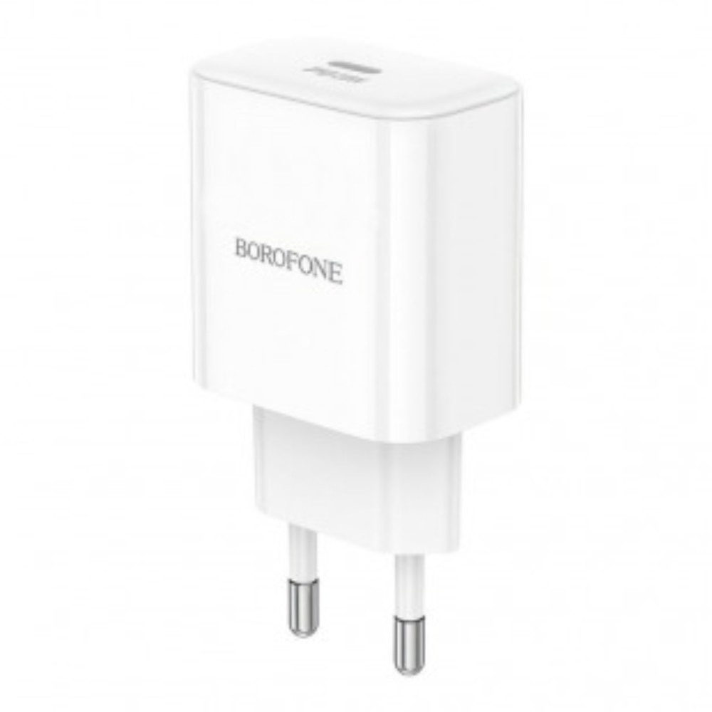 

Сетевое зарядное устройство Borofone BA81Aaa 1xUSB Type-C 3 А белый, BA81Aaa