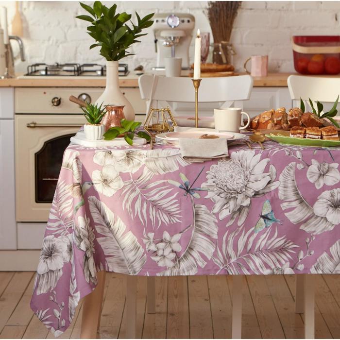 

Скатерть "Этель" Tropical 220х147 см, 100% хлопок, саржа 190 г/м2