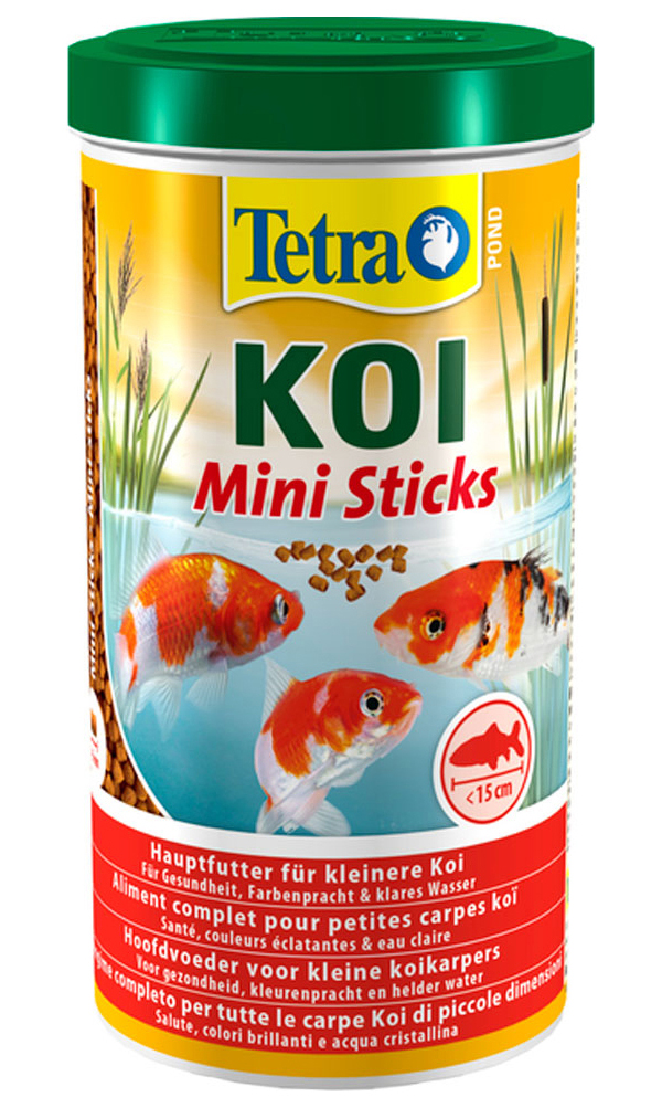 

Корм для аквариумных рыбок Tetra Pond Koi Mini Sticks гранулы, 2 шт по 1 л