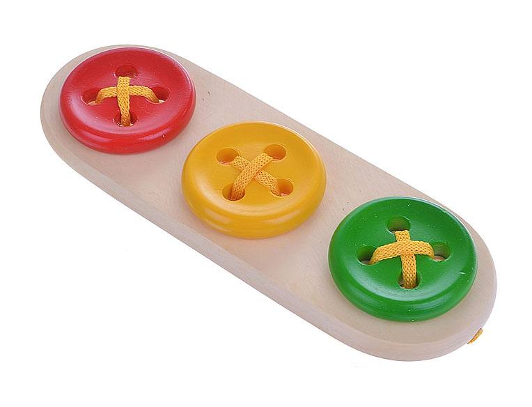 

RNToys Пуговицы, 3 в ряд (цвет), Разноцветный