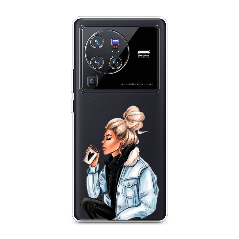 

Чехол Awog на Vivo X80 Pro "Cute girl", Разноцветный, 266650-7