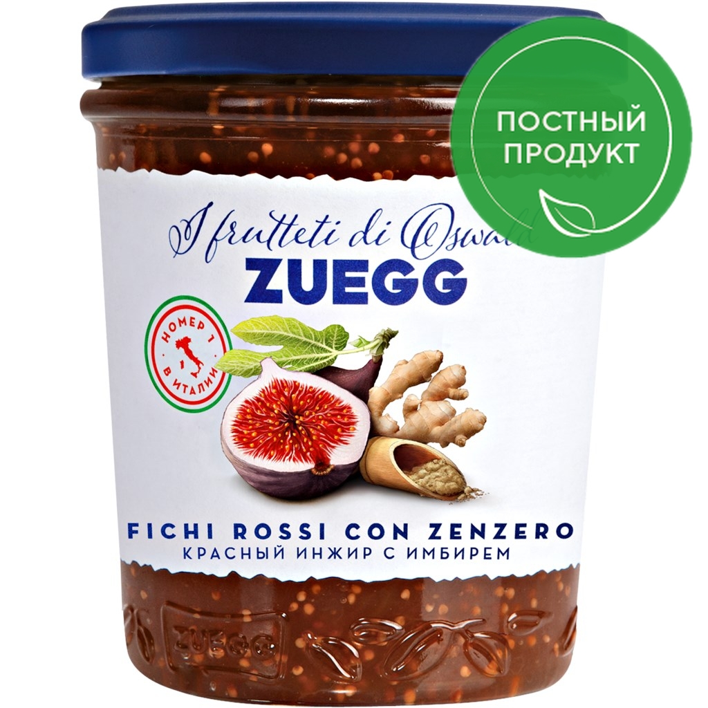 фото Конфитюр zuegg экстра инжир красный с имбирем 320 г