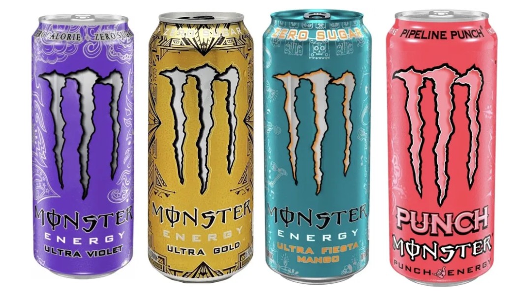 

Энергетический напиток Monster Energy 4 вкуса 500мл