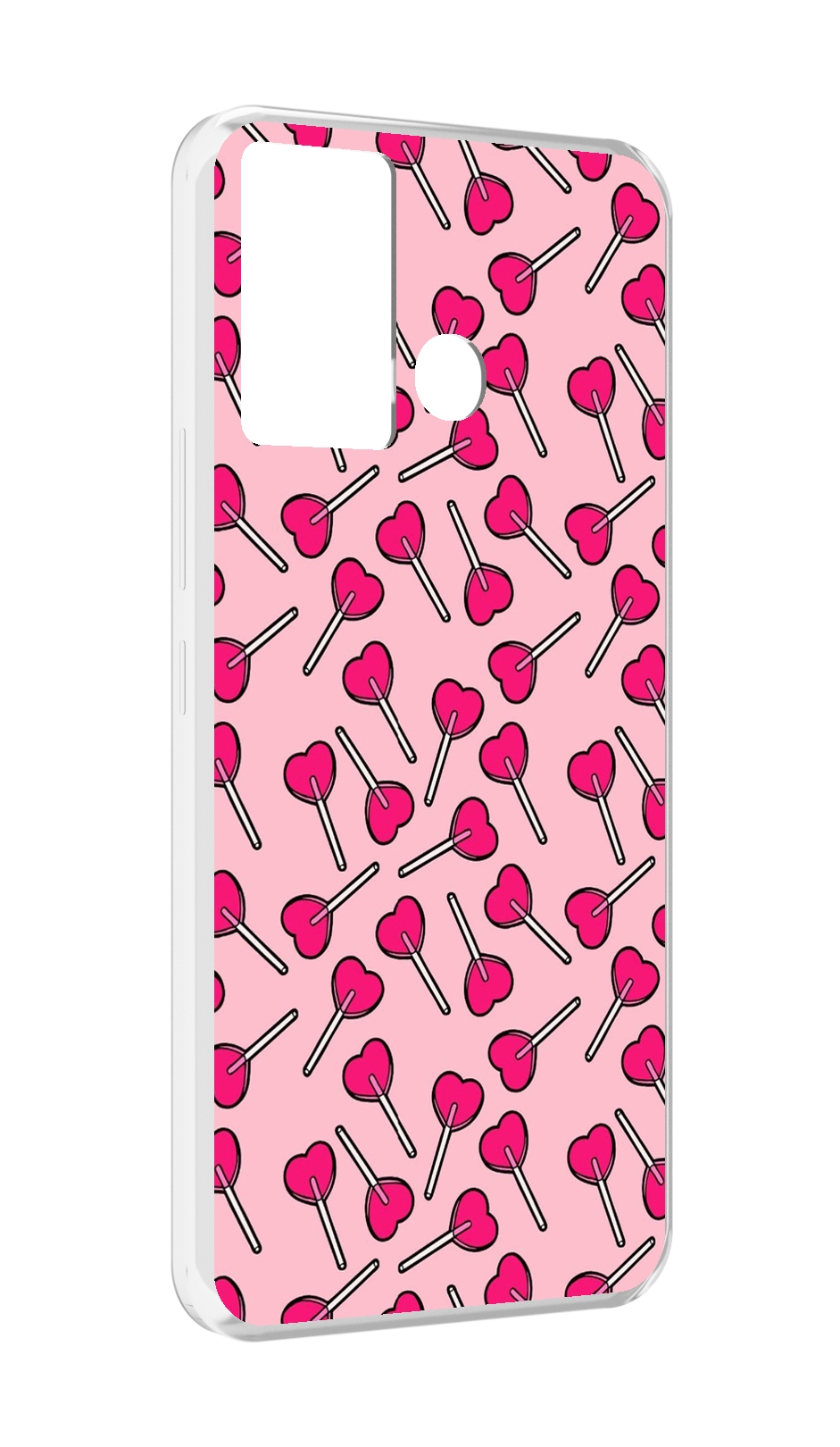 

Чехол MyPads много лединцов для Infinix Hot 12 Play, Прозрачный, Tocco