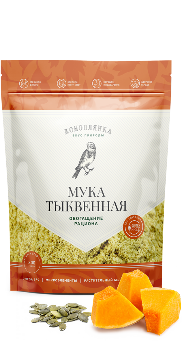 

Мука Коноплянка тыквенная 300 г