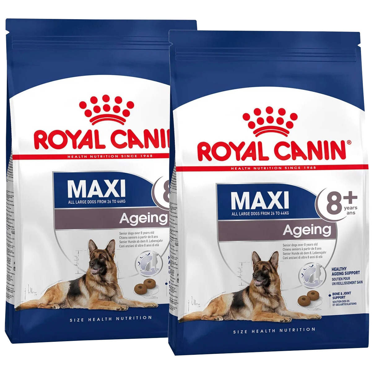 

Сухой корм для пожилых собак крупных пород Royal Canin Maxi Ageing 8+, 2 шт по 15 кг