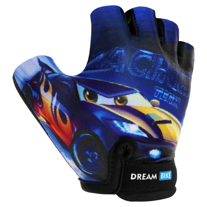 

Перчатки велосипедные Dream Bike, детские, р. XS, Синий;черный