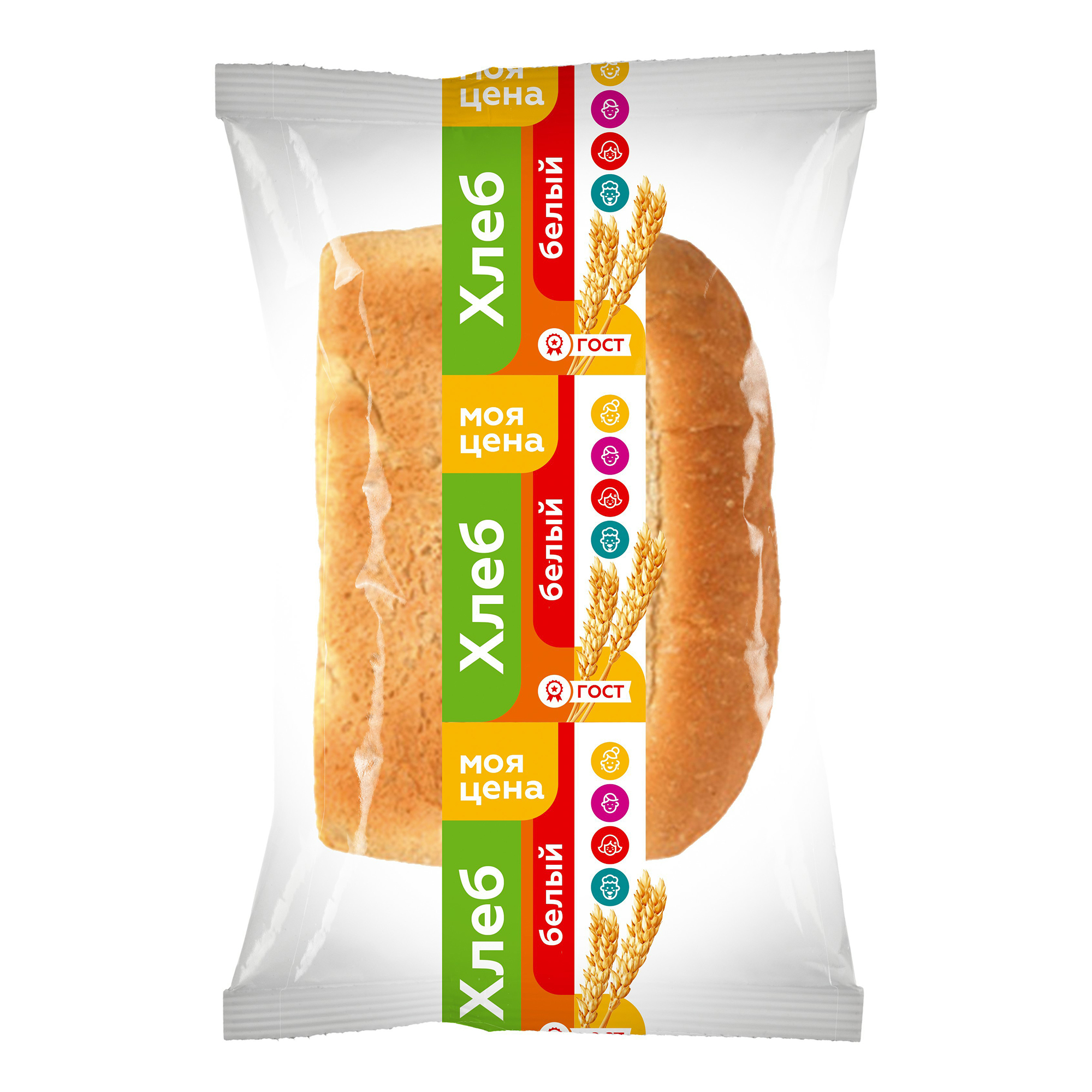 

Хлеб Моя цена Белый пшеничный формовый 500 г