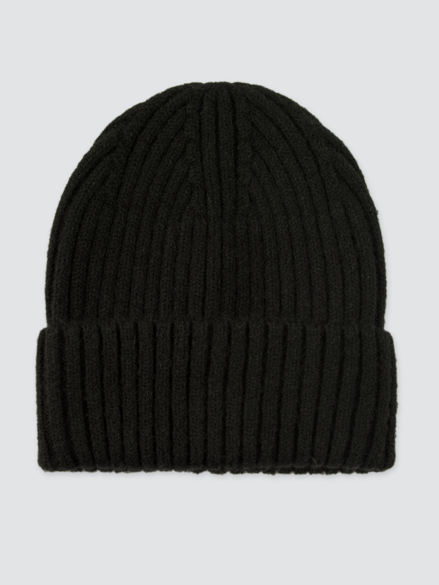 

Шапка бини женская Marmalato 139-030 черная, one size, 139-030