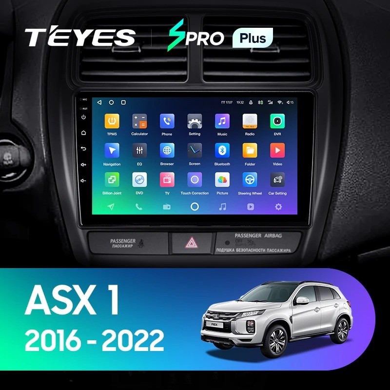 Автомобильная магнитола Teyes SPRO Plus 6128 Mitsubishi ASX 2016-2022 Тип-В 3830000₽