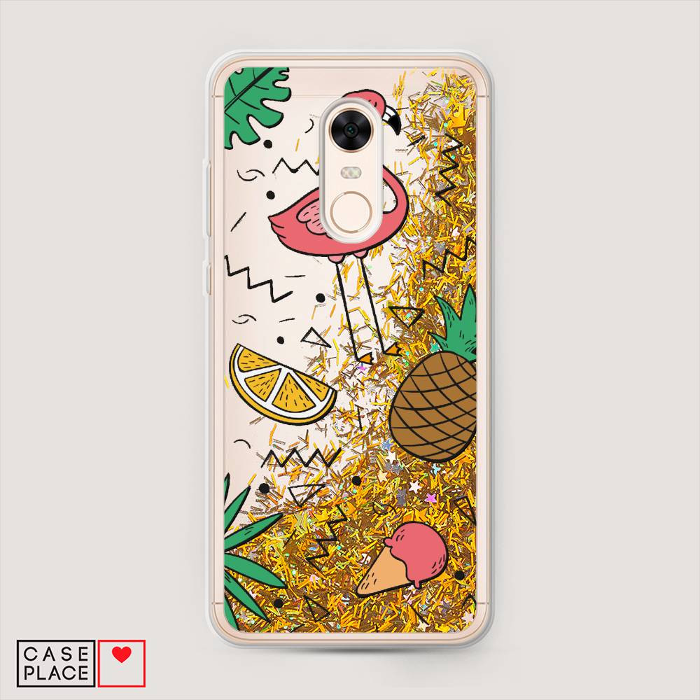 

Чехол Awog на Xiaomi Redmi 5 Plus "Гавайский фон", 33190-1