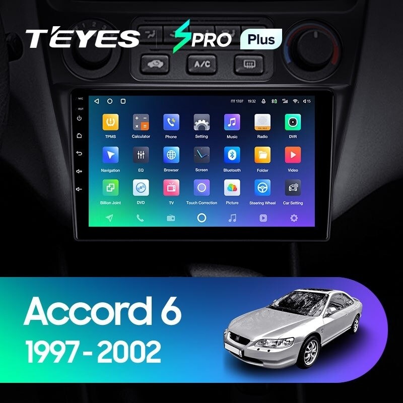 Автомобильная магнитола Teyes SPRO Plus 6128 Honda Accord 6 1997-2002 3640000₽